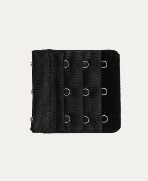 מאריך לחזייה 3 קרסים שחור