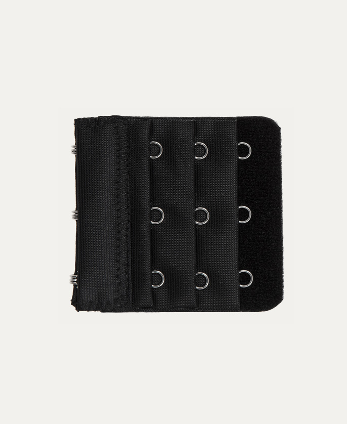 מאריך לחזייה 3 קרסים שחור