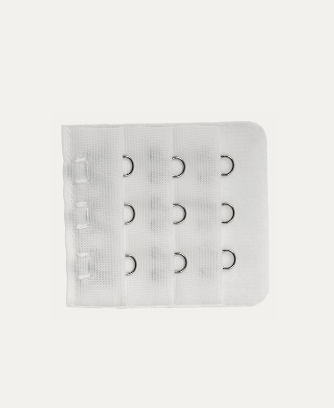 מאריך לחזייה 3 קרסים לבן