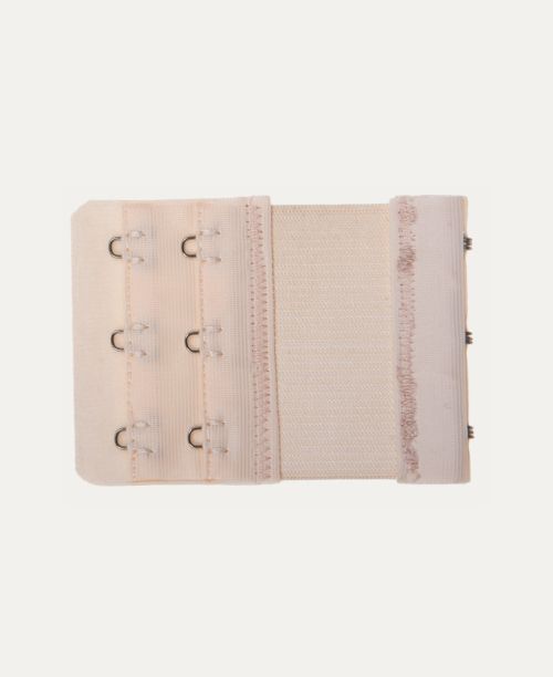 מאריך לחזייה 3 קרסים עם גומי לבן