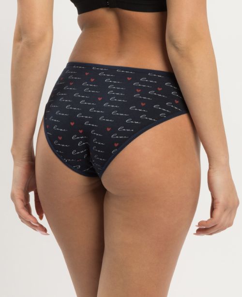 תחתוני כותנה מיני כחול נייבי