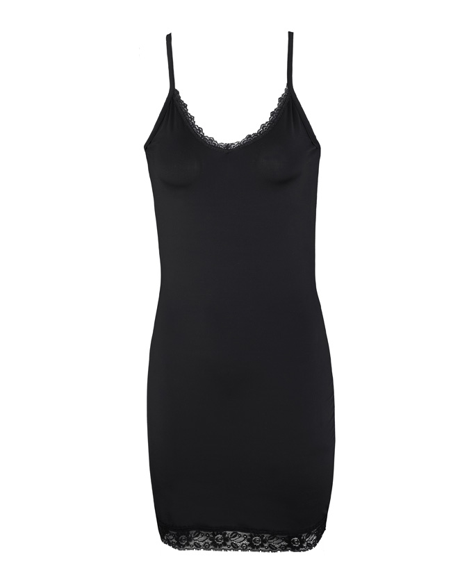 שמלת מחטב בצבע שחור