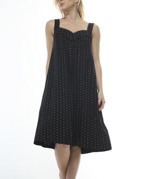 כותונת כתפיות רחבות Feather