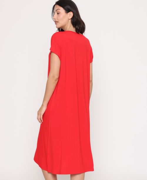 כותנת שינה ופנאי Kolo אדומה