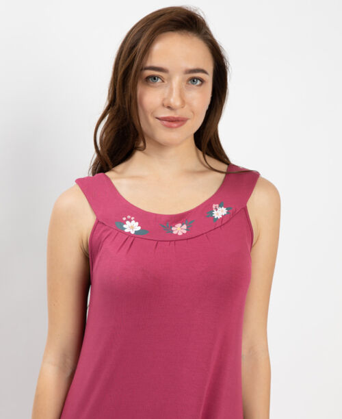 כותונת קייצית עם כתפיות רחבות